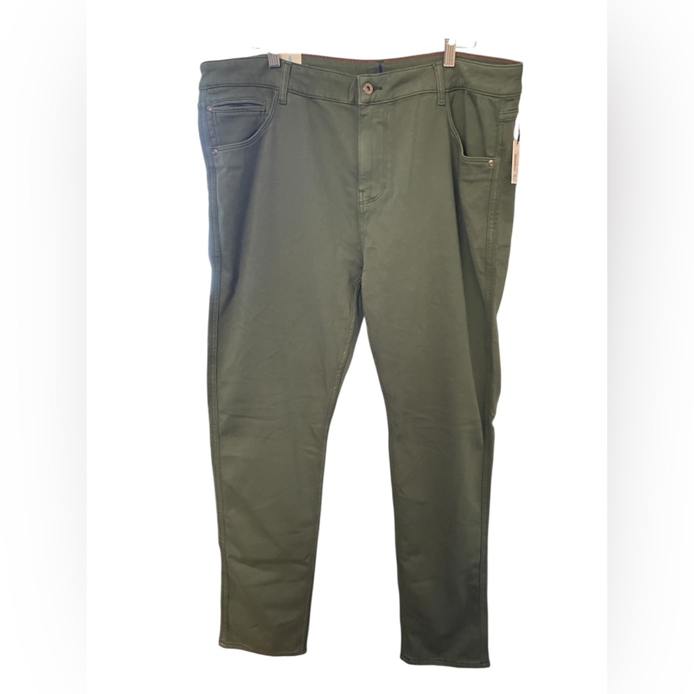 Johnnie-O Terry Khaki olive green Chino 5 Pocket Pants Men’s Size 40 40x34 NWT